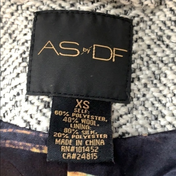 As by DF Tweed Jacket Coat - Picture 12 of 14